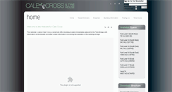 Desktop Screenshot of cale-cross.co.uk