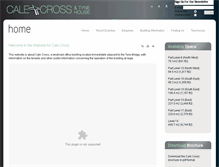Tablet Screenshot of cale-cross.co.uk